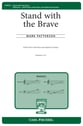 Stand with the Brave SATB choral sheet music cover